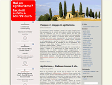Tablet Screenshot of press.agriturismo-italiano.com
